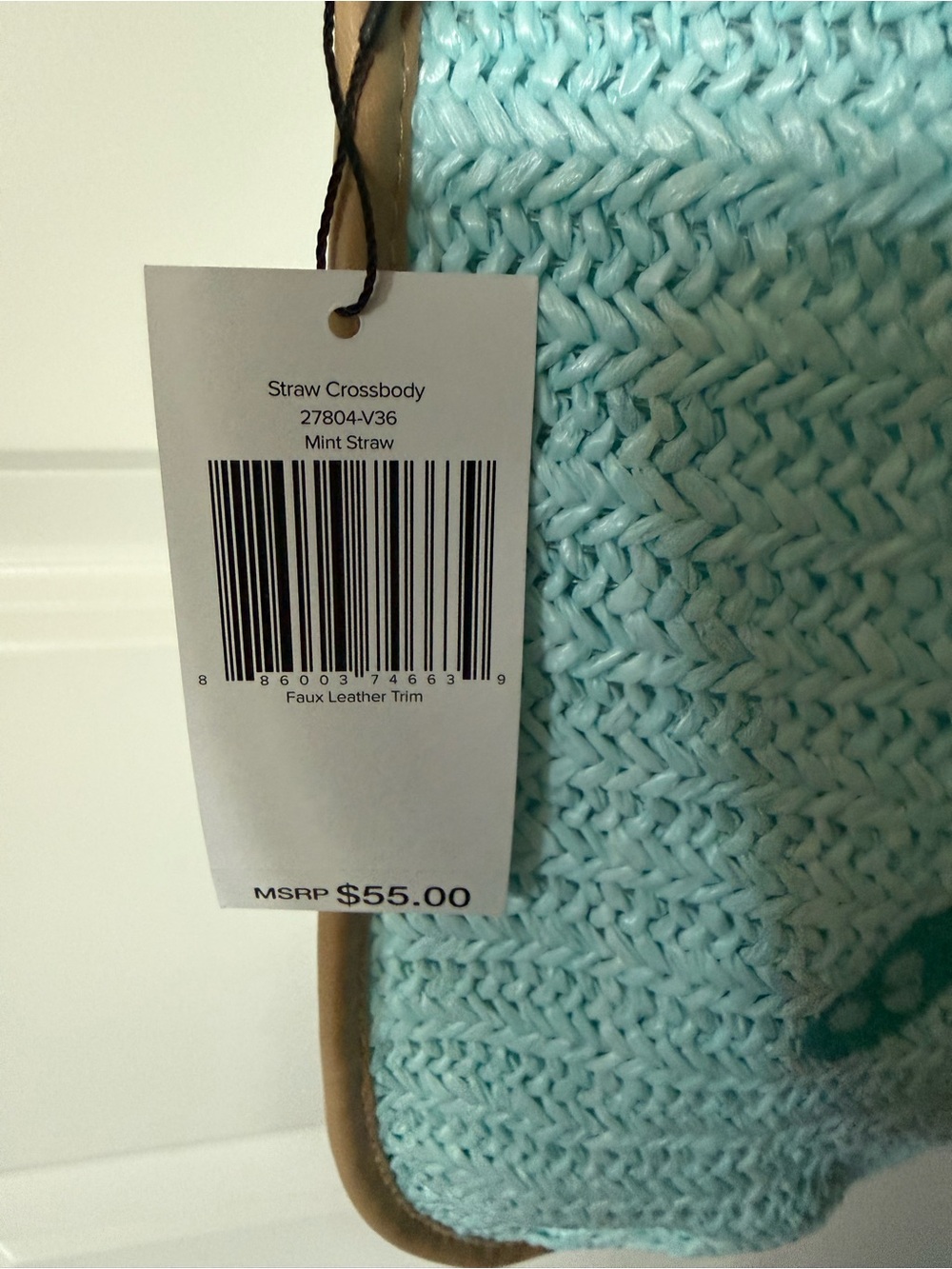 Vera Bradley Sea Turtle Crossbody Bag in Aqua - Picture 4 of 8